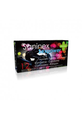 SANINEX PRESERVATIVOS ULTRA SEX POWER 12UDS
