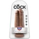 TWO COCKS ONE HOLE 20CM CARAMELO