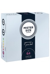 MISTER SIZE 64MM - PACK DE 36 PRESERVATIVOS