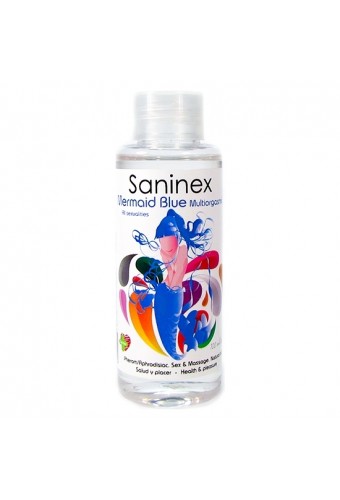 SANINEX MERMAID BLUE MULTIORGASMIC SEX MASSAGE OIL 100ML