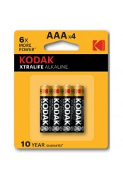 KODAK XTRALIFE ALKALINE AAA - 10 PACKS DE 4UDS