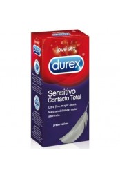 DUREX SENSITIVO CONTACTO TOTAL 6UDS