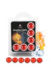 SECRET PLAY SET 6 BRAZILIAN BALLS EFECTO HOT & COLD