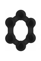 NO. 83 WEIGHTED COCK RING BLACK